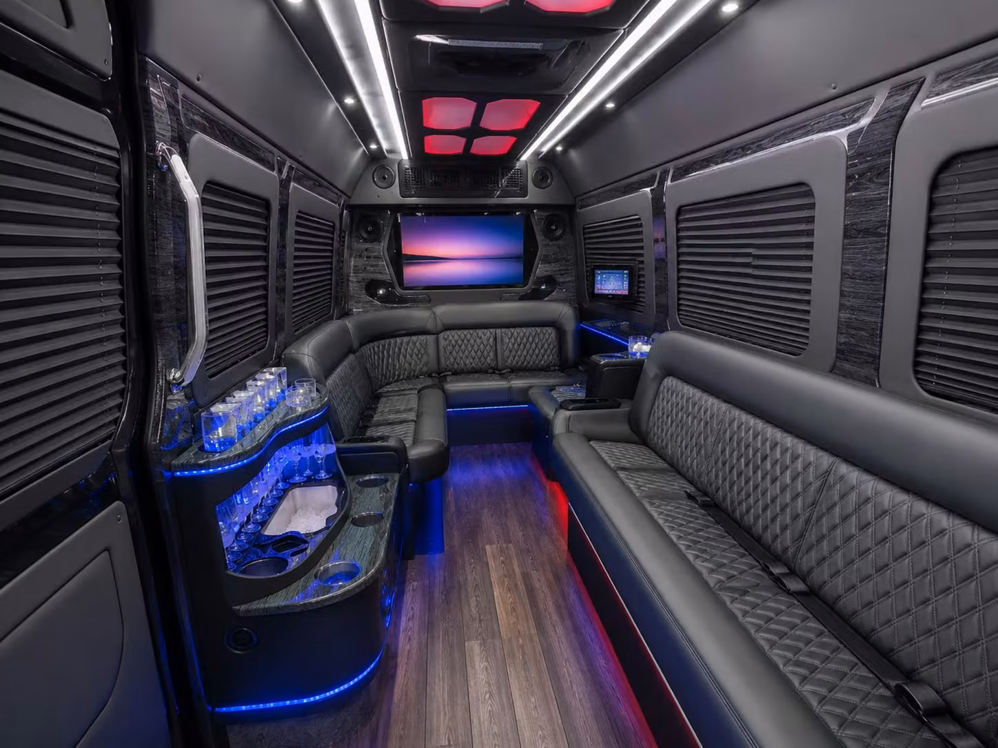 sprinter limousine inside
