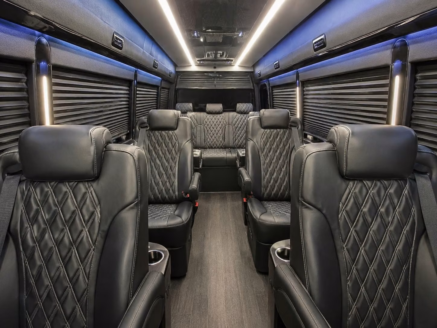 sprinter van with driver interior